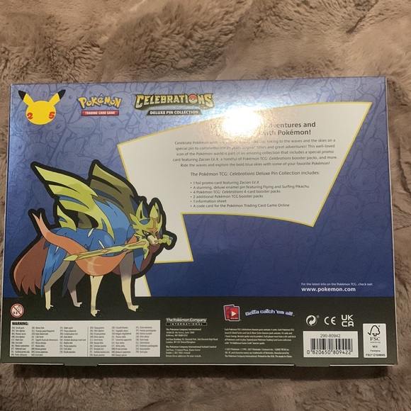 Pokémon Celebrations Deluxe Pin Collection - Picture 2 of 3